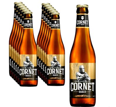 12 x Cornet Oaked 0,33l - Belgian Strong Blon mit 8,5% Vol.