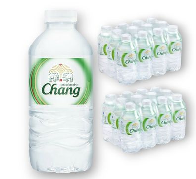 24 x Chang Drinking Water 350ml - Thailand Import