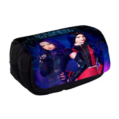 Drama Descendants 3D Flip-Mäppchen Mal Carlos Evie Jay Schreibwaren Pencil Bag