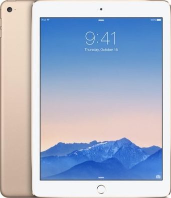 Apple iPad Air (2014) 2. Generation 16GB Wi-Fi & Cellular Gold - Neuwertig