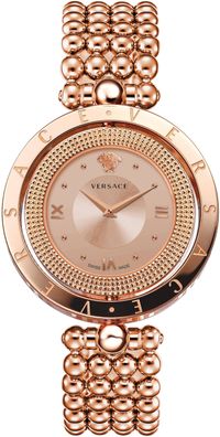 Versace VE7900920 Eon roségold Edelstahl Armband Uhr Damen NEU