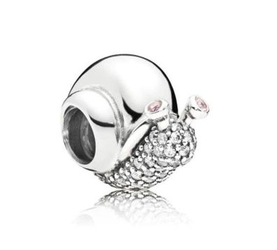 Pandora Charm "Sparkling Snail Schnecke 925 Sterling-Silber