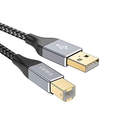 USB Druckerkabel , PIPIKA Scanner Kabel A auf B Drucker Kabel 2 m