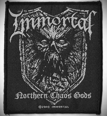 Immortal Northern Chaos Gods Offiziell Patch Aufnäher Black Metal