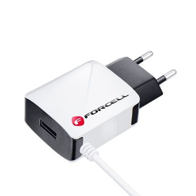 Forcell NETZ-Ladegerät Micro USB Universal Wandladegerät 2A Überhitzung und Stoßsp...