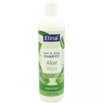 Elina med Duschgel Hair & Body mit Aloe Vera 500 ml