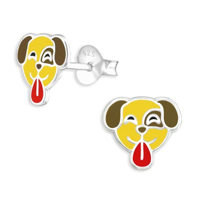 Hunde Kinder Ohrringe aus 925 Silber