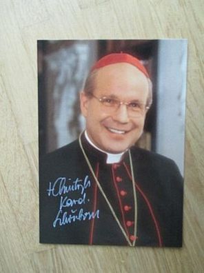 Erzbischof von Wien Kardinal Christoph Schönborn - handsigniertes Autogramm!!!
