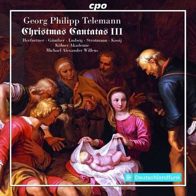 Georg Philipp Telemann (1681-1767): Weihnachtskantaten III - CPO - (CD / Titel: H-Z