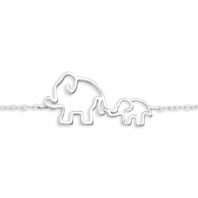 Elefanten Armband aus 925 Silber