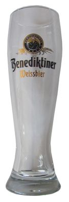 Benediktiner Brauerei - Weissbier - Bierglas - Glas 0,3 l.