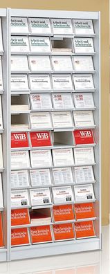 Kerkmann Büroschrank Zeitschriftenschrank Media mit 48 Fächern B 220 x H 155 mm