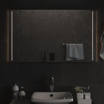 vidaXL LED-Badspiegel 60x100 cm