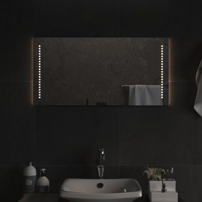 vidaXL LED-Badspiegel 40x80 cm
