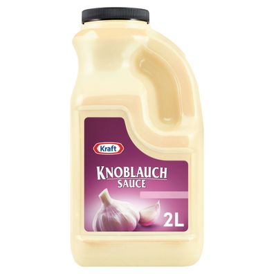 Kraft Knoblauch Sauce mild aromatisch ohne Geschmacksverstärker 2000ml