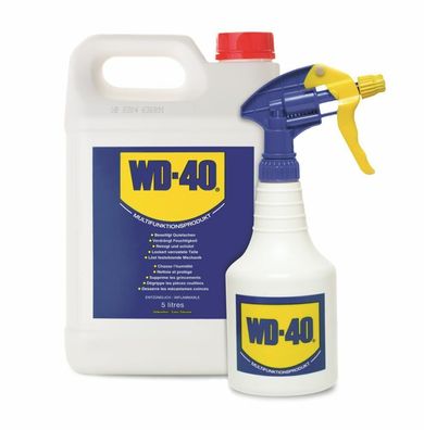 5 Liter-Kanister WD-40 Multifunktionsöl inkl. Zerstäuber