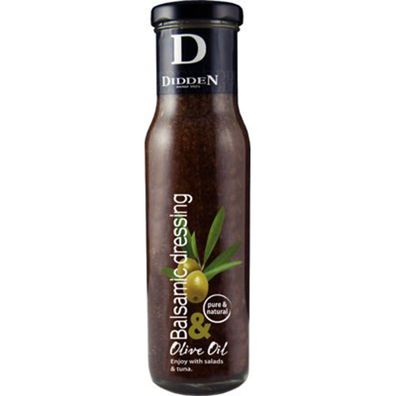 Didden Balsamico Dressing mit Olivenöl 100 Prozent natürlich 240ml