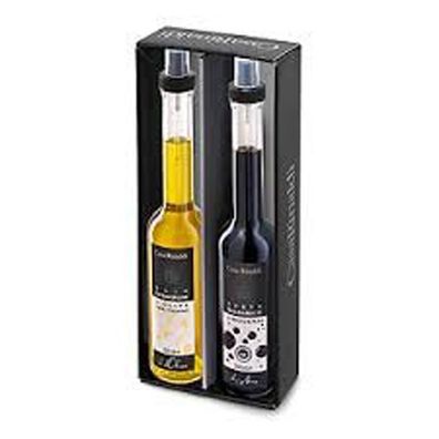 Casa Rinaldi Olivenöl extra und Balsamico Essig Glasflaschen je 250ml