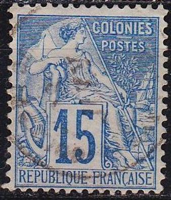 Frankreich FRANCE [Kolonien] MiNr 0050 ( O/ used )