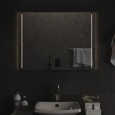 vidaXL LED-Badspiegel 60x80 cm