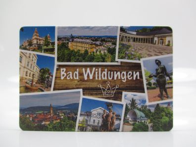 Bad Wildungen Hessen Heilbad Kurort Foto Souvenir Magnet Germany (74)