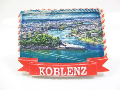 Koblenz Rheinland Pfalz Premium Magnet Poly Souvenir Germany (42)