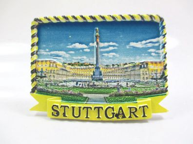 Stuttgart Schlossgarten Premium Magnet Poly Souvenir Germany (22)