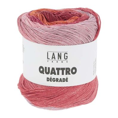 100g "Quattro Dégradé"-ein mercerisiertes Garn mit schönem Glanz