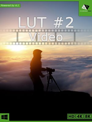 LUT Video #2 Standard - Bildstile auf Videos übertragen - PC Download Version