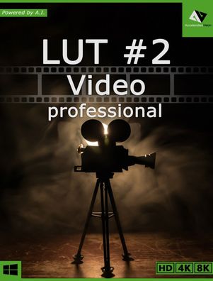 LUT Video #2 Professional - Bildstile auf Videos übertragen - PC Download Version