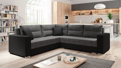 Sofa Couch Garnitur Sofagarnitur PARIS mit Schlaffunktion Wohnlandschaft NEU