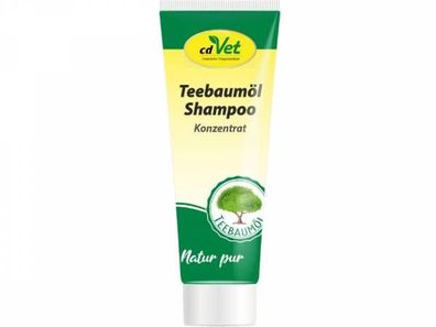 cdVet Teebaumöl Shampoo Pflegemittel für Tiere 25 ml