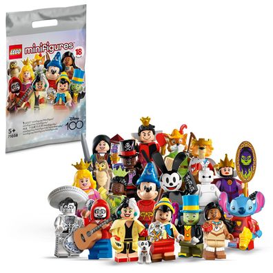 71038 LEGO® Minifiguren Disney 100 Karton mit 36 Tüten