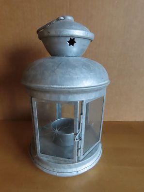 Kerzenhalter Windlicht Kerzen-Laterne Teelichthalter 6Eckig/ ca.20cm H