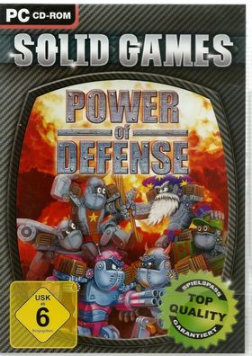 Power Of Defense von Solid Games (PC, 2011, DVD-Box) NEU & Originalverschweisst