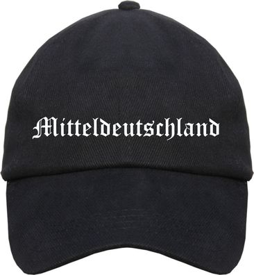 Mitteldeutschland Cappy - Altdeutsch bedruckt - Schirmmütze Cap - Größe: ...