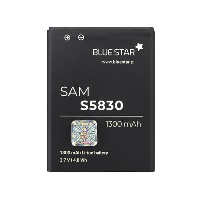 Bluestar Akku Ersatz Samsung S5830 Galaxy Ace 1300 mAh Austausch EB494358VU