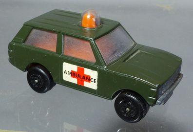 Lesney Matchbox Rolamatics No.20 Militär Krankenwagen Military Ambulance 1975
