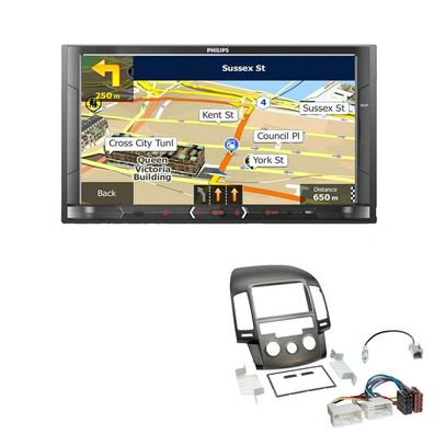 Philips Radio Navigation Bluetooth für Hyundai i30 2008-2012 manuelle Klima