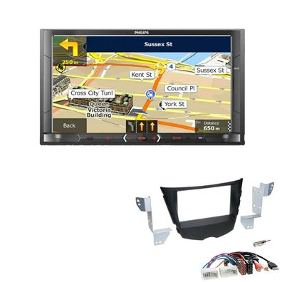 Philips Autoradio Navigation Bluetooth für Hyundai Veloster ab 2011