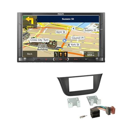 Philips Autoradio Navigation Bluetooth für Iveco Daily VI ab 2014 schwarz