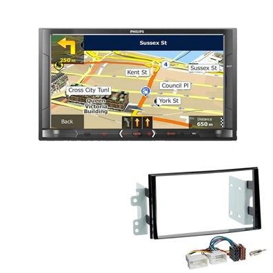 Philips Autoradio Navigation Bluetooth für KIA Carens III Facelift 2011-2013