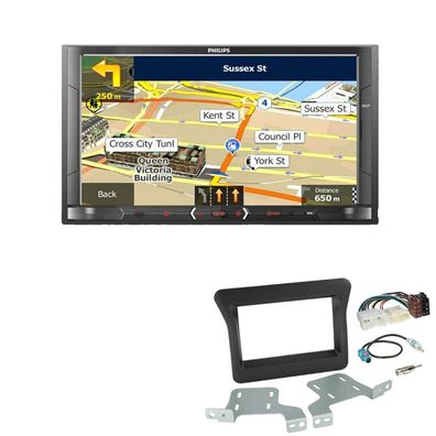 Philips Autoradio Navigation Bluetooth für Renault Master III ab 2010 schwarz