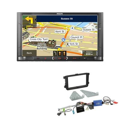 Philips Autoradio Navigation Bluetooth für Skoda Rapid Canbus und LFB