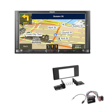 Philips Autoradio Navigation Bluetooth für BMW X5 2000-2006 schwarz