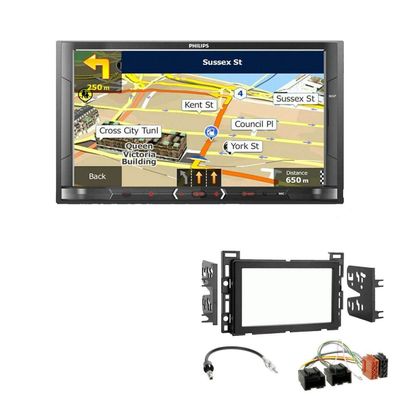 Philips Autoradio Navigation Bluetooth für Chevrolet Malibu 2004-2012 schwarz