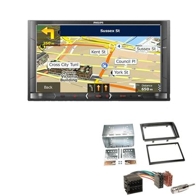 Philips Autoradio Navigation Bluetooth für Peugeot Boxer 2006-2011 ISO