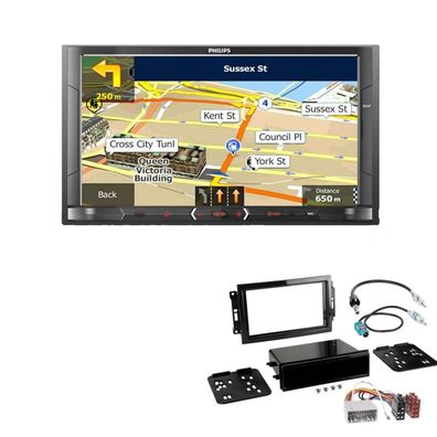 Philips Autoradio Navigation Bluetooth für Jeep Commander, Compass 2006-2010