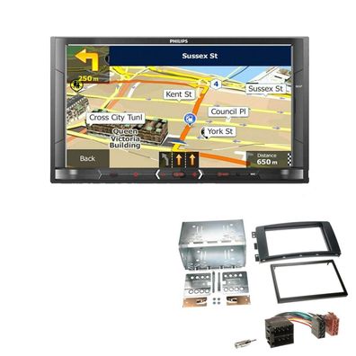 Philips Autoradio Navigation Bluetooth für Smart Forfour 2004-2006 schwarz