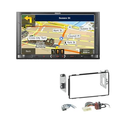 Philips Autoradio Navigation Bluetooth für Nissan Qashqai 2007-2013